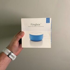 Fingbox Network Security and Troubleshooting Device FIN-B-001 Blue White